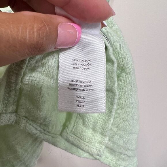 Rails x Revolve Ellis Gauze Mint Green Button Down Small Women - Picture 6 of 10